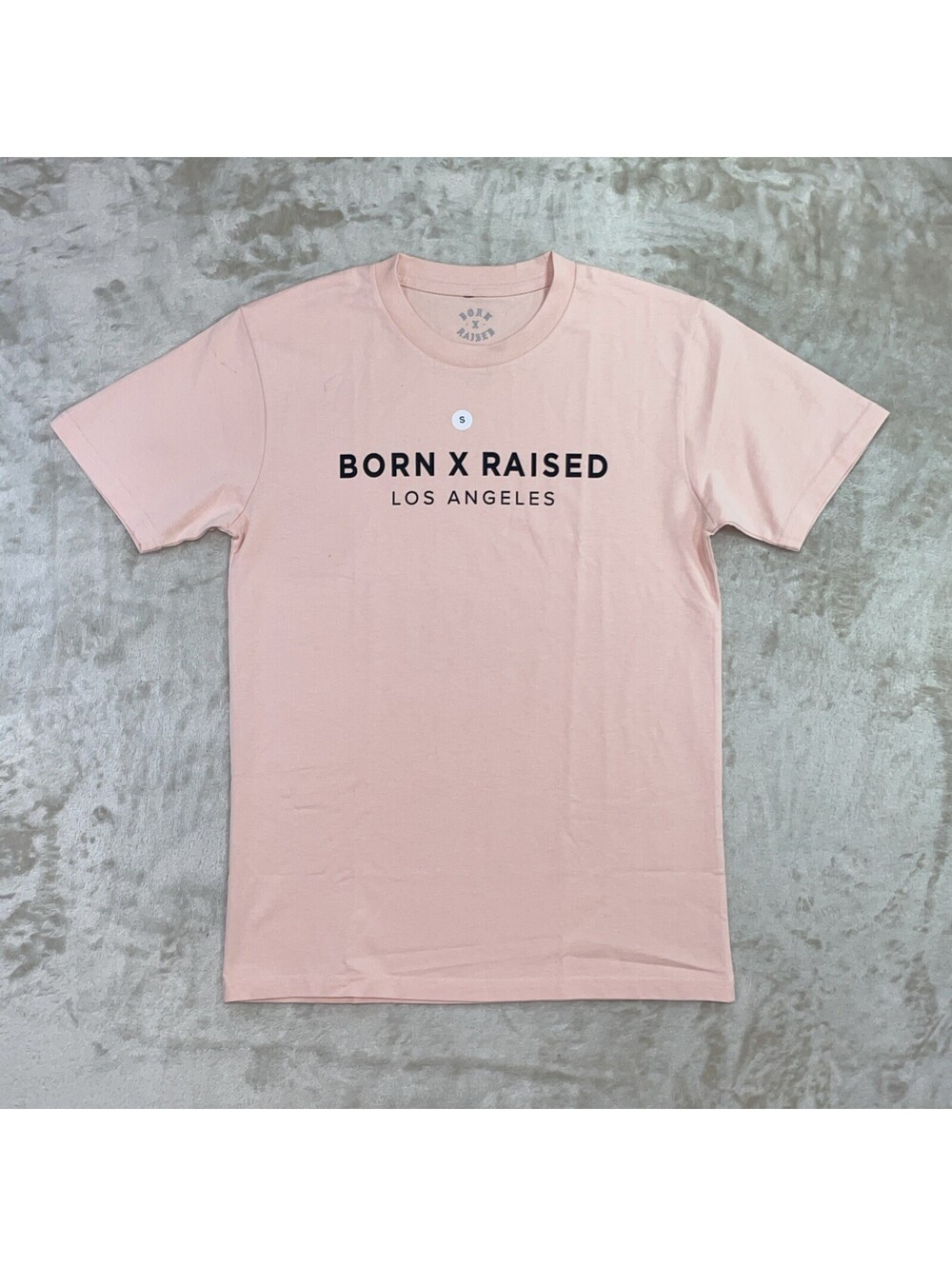 NEW! Born X Raised Corporate Los Angeles Graphic Pink Streetwear Tee Mens S